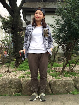 アッコさん（レディース・152cm）の春コーディネート