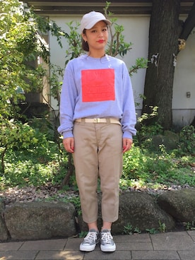 アッコさん（レディース・152cm）の夏コーディネート