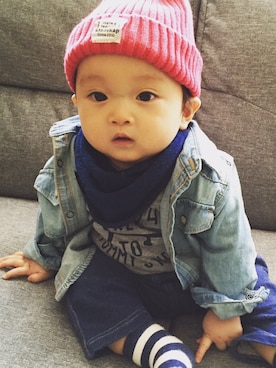 ＊ichi＊さん（キッズ・80cm）の夏コーディネート