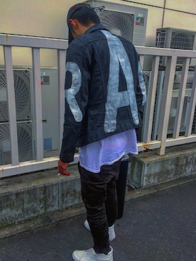 Omata Takahiroさん（メンズ・180cm）の秋コーディネート