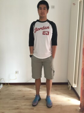 冯冯本宝宝さん（メンズ・189cm）の夏コーディネート