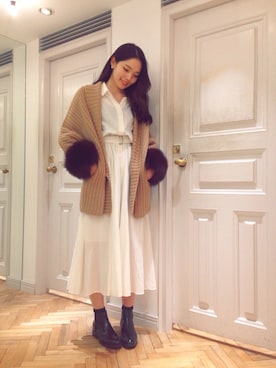 「snidel」｜「アイテム（ジャケット/アウター）」を使った、chihiro saitoさん（レディース・169cm）の秋コーディネート