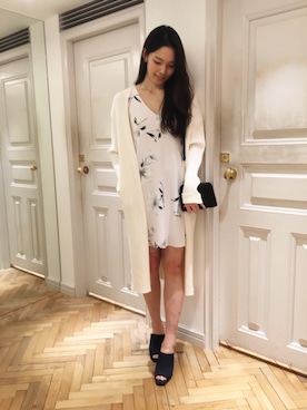 「snidel」｜「アイテム（バッグ）」を使った、chihiro saitoさん（レディース・169cm）の春コーディネート