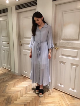 「サボ」｜chihiro saitoさん（レディース・169cm）の夏コーディネート