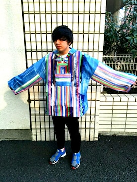 「PLASTIC TOKYO」｜yusukeさん（メンズ・172cm）の春コーディネート