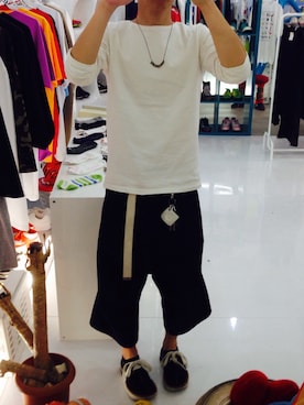 「CHRISTOPHER NEMETH（クリストファーネメス）のアイテム」を使った、deguchiさん（メンズ・175cm）の夏コーディネート