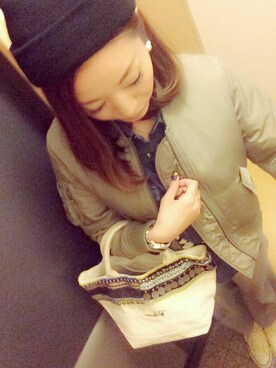 Keikoさん（レディース・164cm）の冬コーディネート