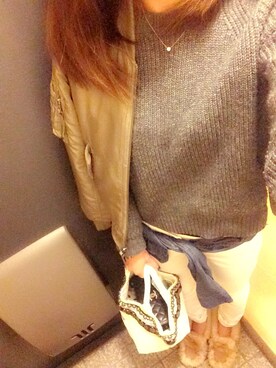 Keikoさん（レディース・164cm）の冬コーディネート