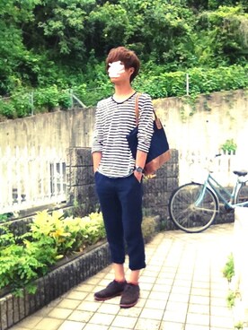 tasukuさん（メンズ・180cm）の夏コーディネート