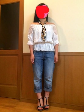 「フレンチカジュアル」｜kさん（レディース・152cm）の夏コーディネート