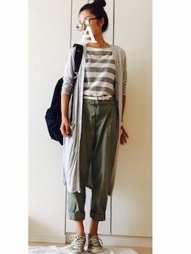 「FREE'S MART（フリーズマート）のアイテム（アクセサリー）」を使った、NAnaさん（レディース・158cm）の秋コーディネート
