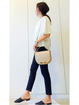 「Juze（ジュゼ）のアイテム」を使った、NAnaさん（レディース・158cm）の夏コーディネート