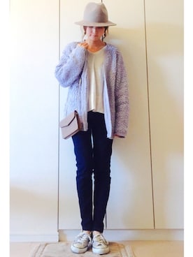 NAnaさん（レディース・158cm）の冬コーディネート