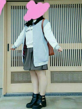 櫻井愛実さん(レディース・147cm)の秋コーディネート