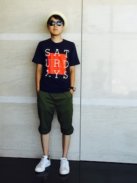 Yuさん（メンズ・165cm）の夏コーディネート