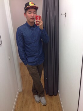 和聲樂さん(メンズ・177cm)の夏コーディネート