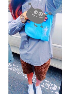 「Alpha Industries（アルファインダストリーズ）のアイテム（パンツ）」を使った、ma.さん（レディース・168cm）の秋コーディネート