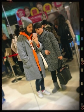 「真冬」｜「アイテム（その他）」を使った、ころりんちょ。さん（レディース・162cm）の冬コーディネート