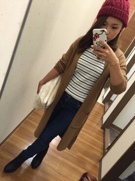 みーちゃんさん（レディース・154cm）の秋コーディネート