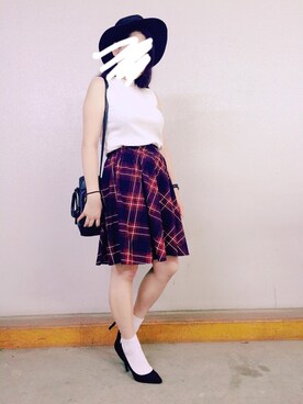 Uさん（レディース・166cm）の夏コーディネート