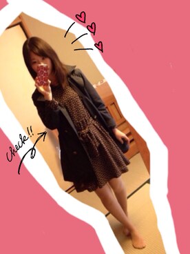 「アニエスベー」｜「アイテム（トレンチコート）」を使った、cocoさん（レディース・161cm）の夏コーディネート