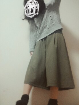 arliyさん（レディース・154cm）の冬コーディネート