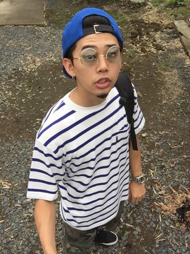 RYOSUKEさん（メンズ・170cm）の夏コーディネート