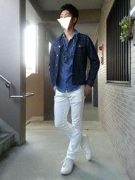ENCHANさん（メンズ・177cm）の春コーディネート