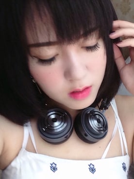 「masteranddynamicのアイテム（その他、ブラック系）」を使った、SupidaBelleDollさん（レディース）の秋コーディネート
