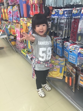 ゆっちゃんさん（キッズ・90cm）の秋コーディネート