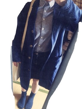 「春 コート」｜ぎょうざさん（レディース・149cm）の春コーディネート
