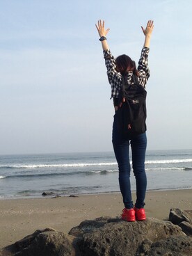 aiuericaxxさん（レディース・160cm）の夏コーディネート