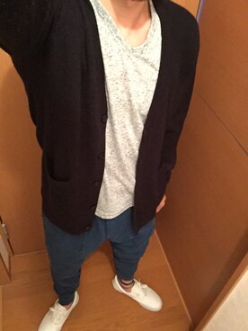 「カシミヤ」｜Tao.さん（メンズ・172cm）の秋コーディネート