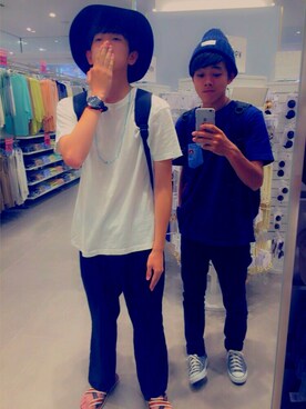 ドミノピッザさん（メンズ・178cm）の夏コーディネート