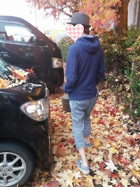 「present（プレゼント）のアイテム（その他）」を使った、ひまちゃん@さん（レディース・167cm）の秋コーディネート