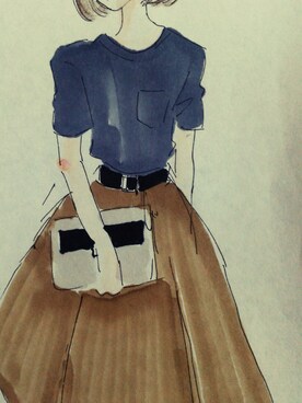 やまぐち波子さんのコーディネート