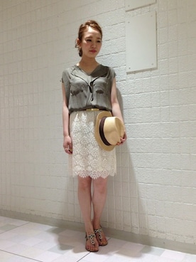 yiさん（レディース・163cm）の夏コーディネート