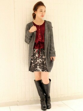 yiさん（レディース・163cm）の秋コーディネート