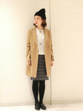 yiさん（レディース・163cm）の冬コーディネート