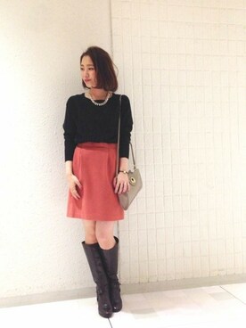 yiさん(レディース・163cm)の冬コーディネート