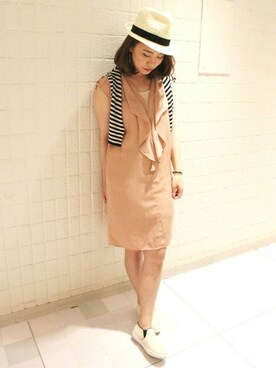 yiさん（レディース・163cm）の春コーディネート