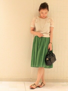 yiさん(レディース・163cm)の夏コーディネート