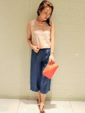 yiさん(レディース・163cm)の夏コーディネート