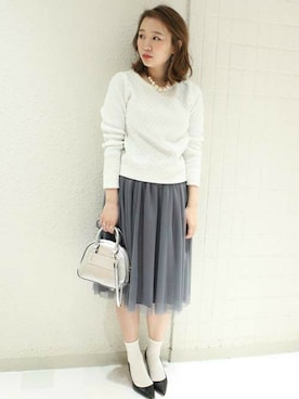 「リバーシブル」｜yiさん（レディース・163cm）の冬コーディネート
