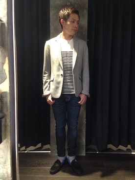 「VANQUISH」｜「アイテム（その他シューズ）」を使った、SHUHEIさん（メンズ・170cm）の秋コーディネート