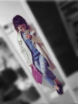 「FREE'S MART（フリーズマート）のアイテム（その他シューズ）」を使った、summerさん（レディース・154cm）の秋コーディネート