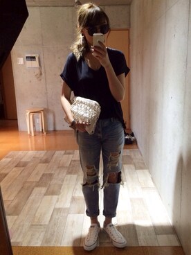 MINAEさん(レディース・160cm)の夏コーディネート