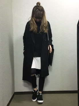 MINAEさん（レディース・160cm）の冬コーディネート