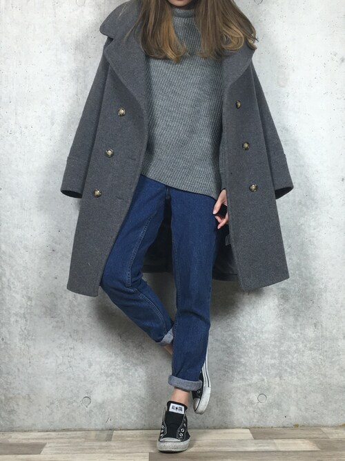 Mnc Ungridのピーコートを使ったコーディネート Wear