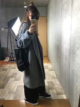 MINAEさん（レディース・160cm）の冬コーディネート